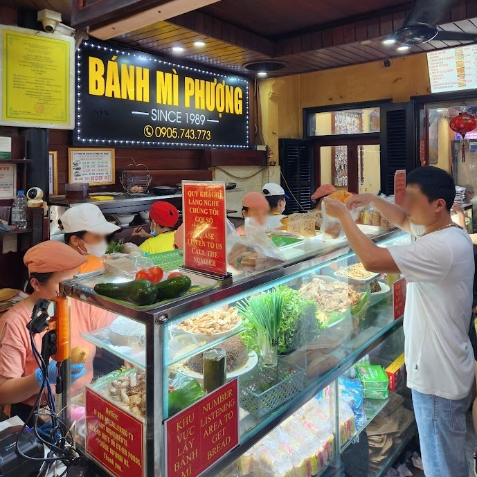 バインミーフーンのキッチン