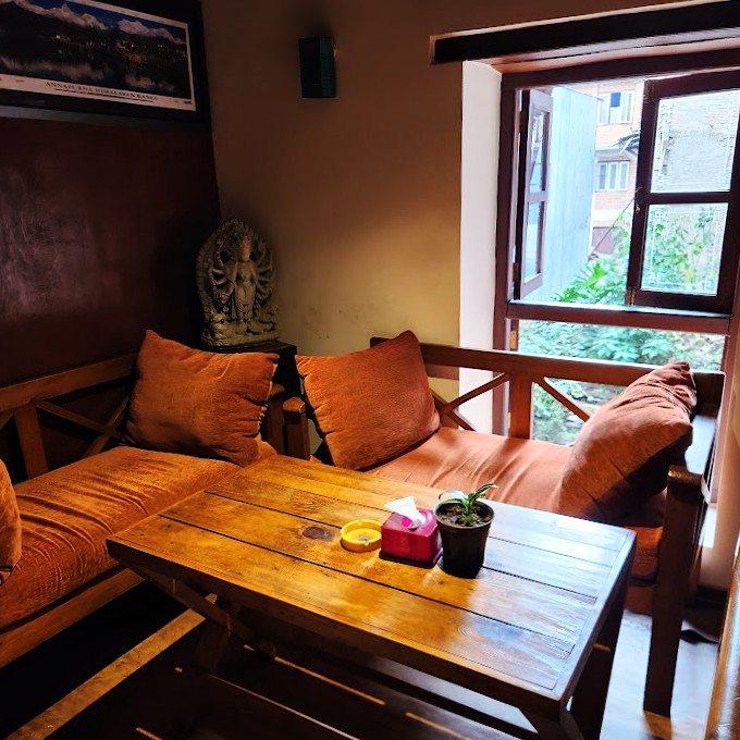 Patan Heritage Home & Restaurant店内