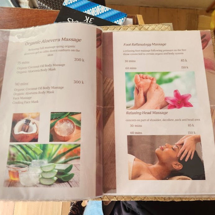 OMスパ マッサージメニュー