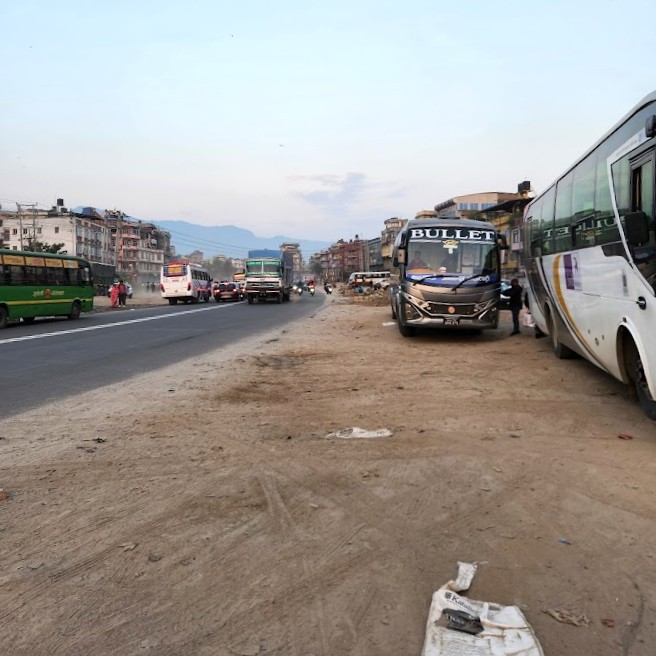ツーリストバスカトマンズ到着地