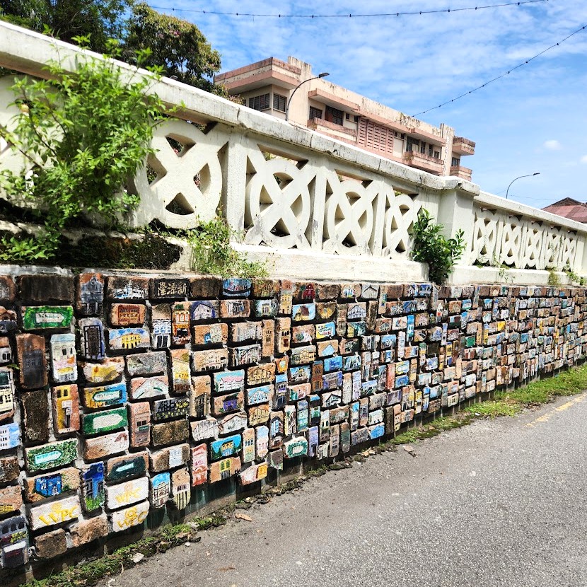 イポー旧市街ウォールアート